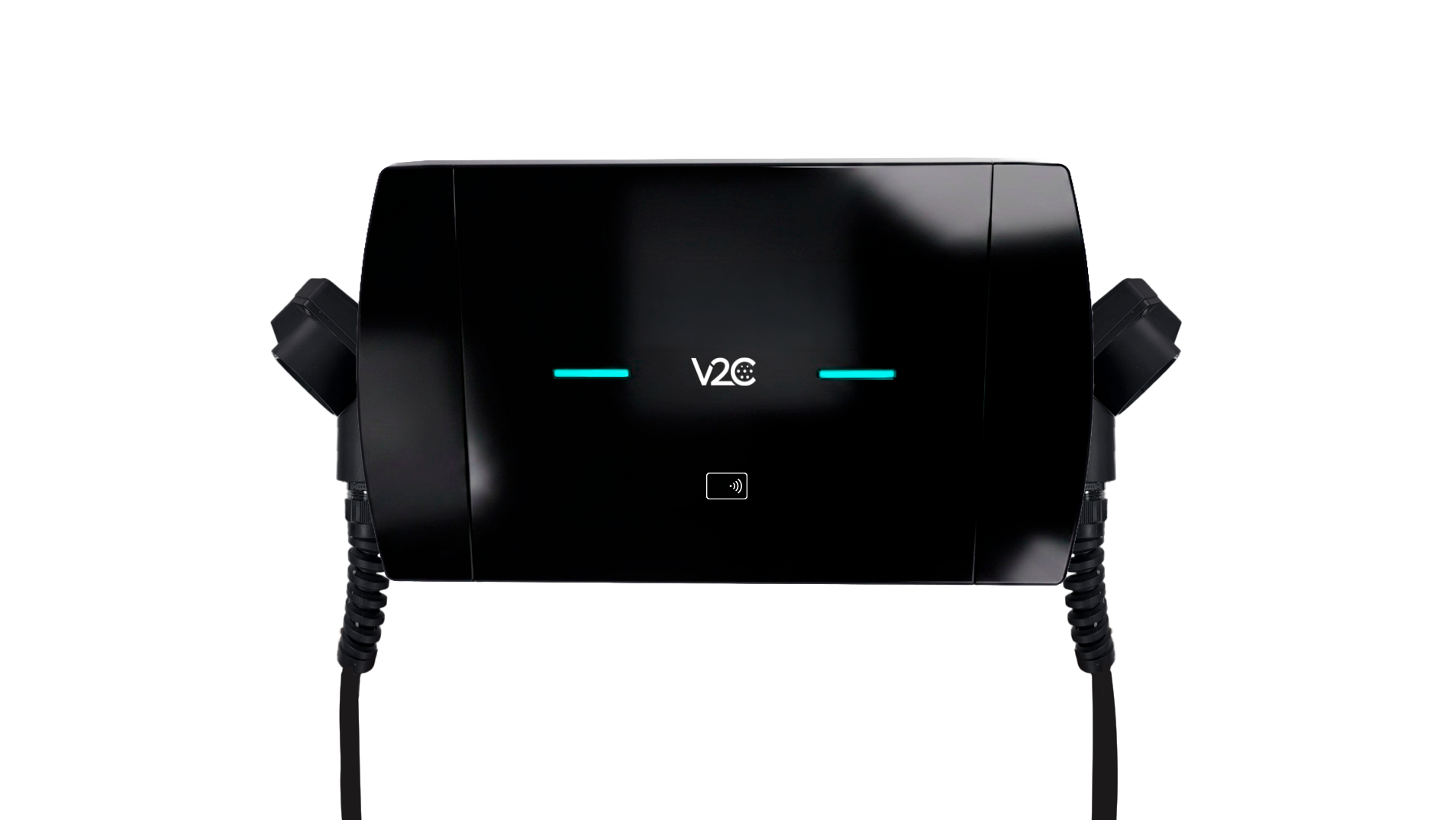 Cargador V2C Alva de doble toma para parkings comerciales y corporativos